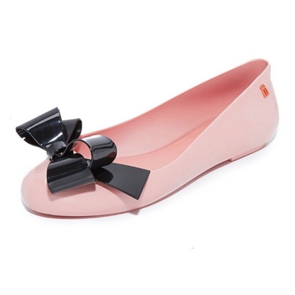 New women's pink Melissa ballet flats - Picture 2 of 7